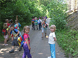 Výlet dětí MŠ do lesa - červen 2013